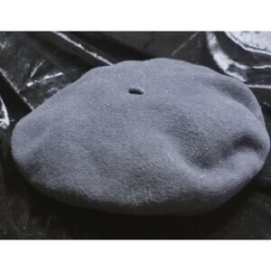 Foulard DE LUXE Women’s French Beret Hat Pure Wool Impermeable DeLuxe Black